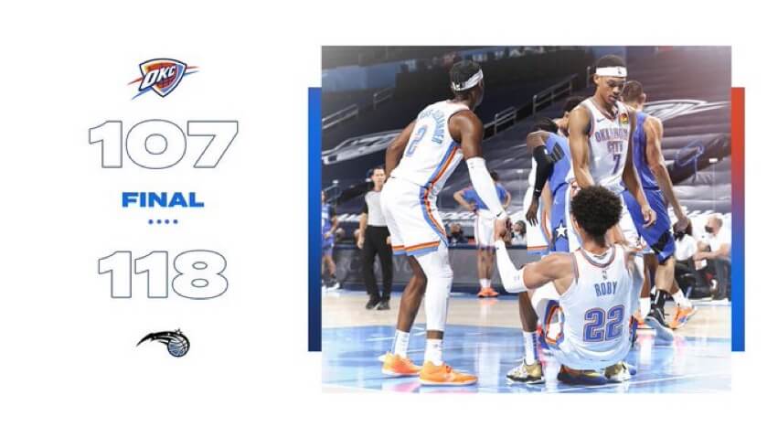 12 29 第3戦 Okc Vs Orl ロビーのアンクルブレイクとポク初得点 オクラホマシティ サンダーの現地ブログ サンダラス バイブス